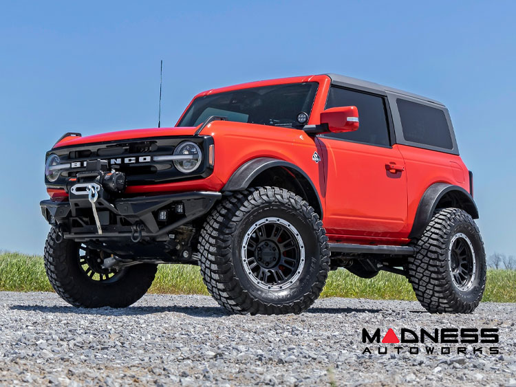 Ford Bronco Running Boards - BA2 Side Steps - Rough Country - 2 Door